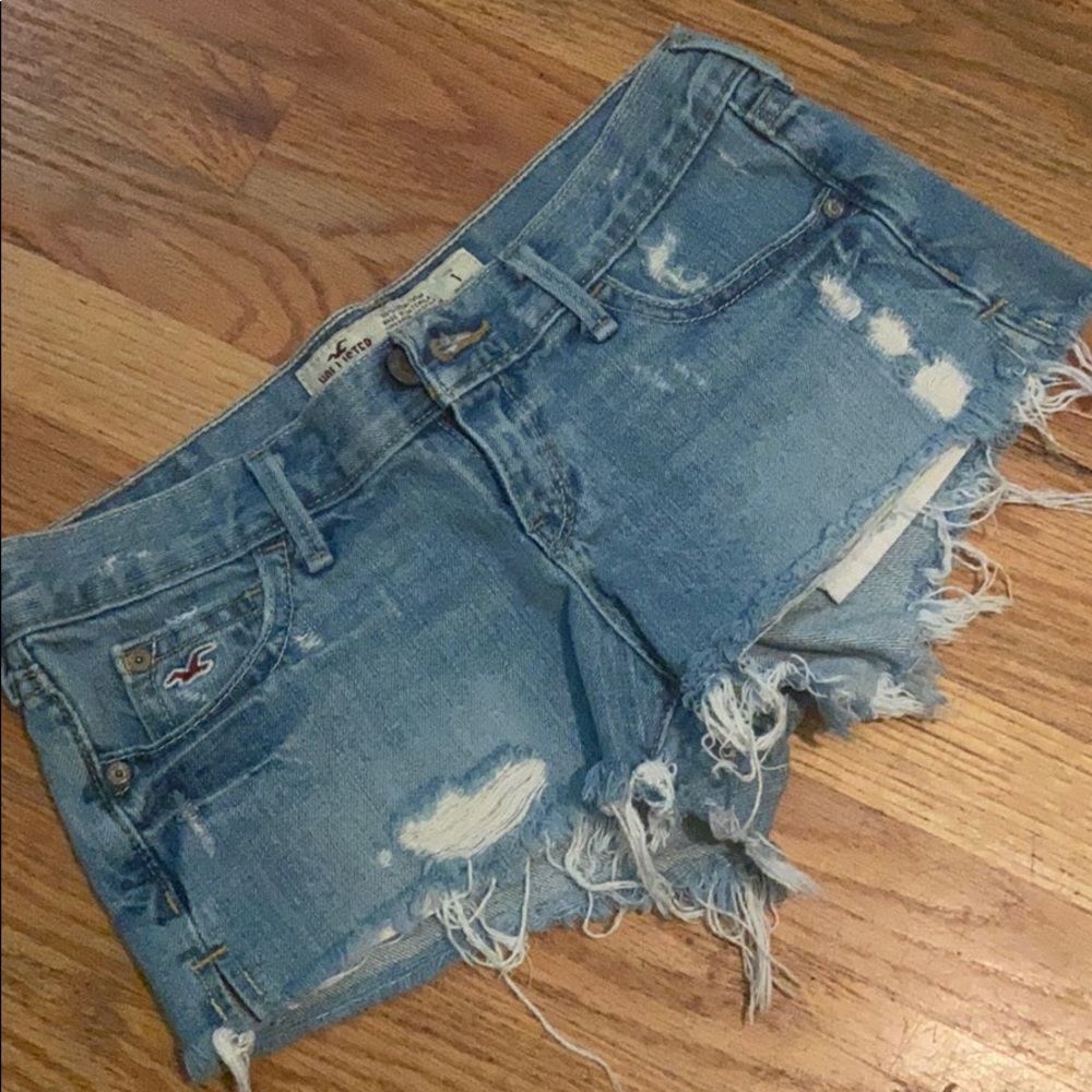 Hollister denim shorts